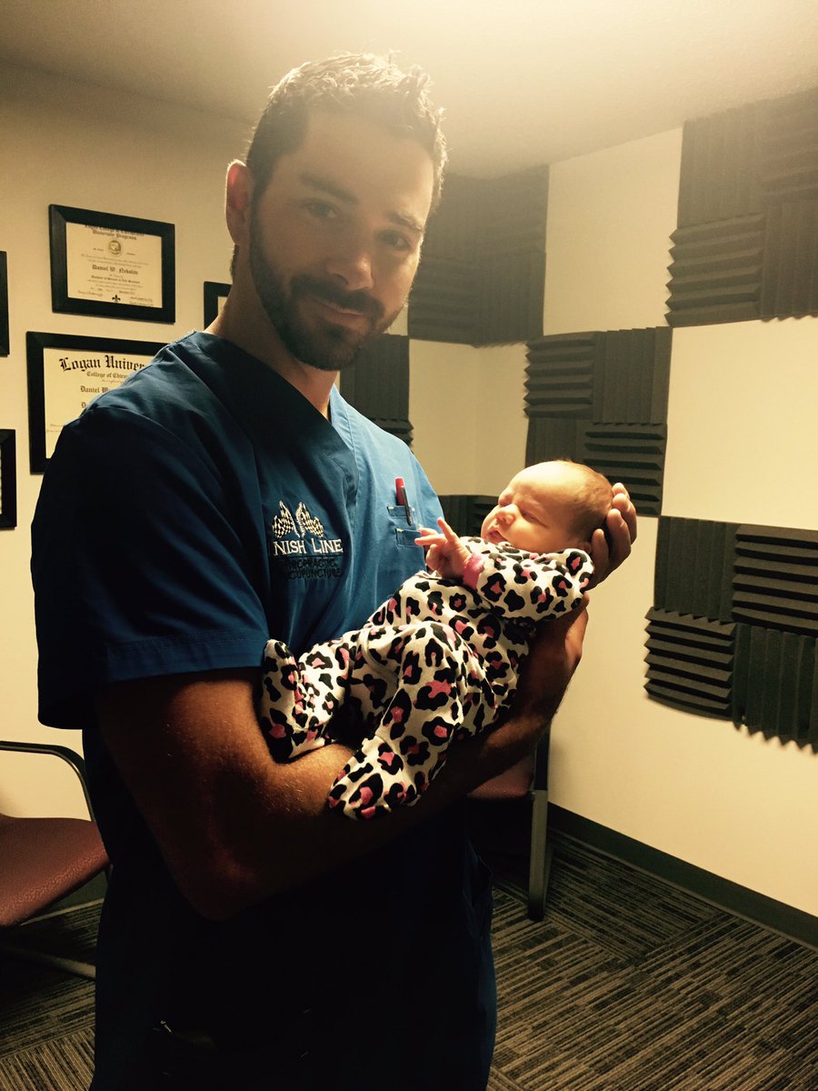FinishLineCaA's tweet photo. This sweet little gal received her 2nd Adjustment at Day 6 of being on this earth. We love our Chiro Kids!! #oneillne #getadjusted https://t.co/cSvdaH1Ah2