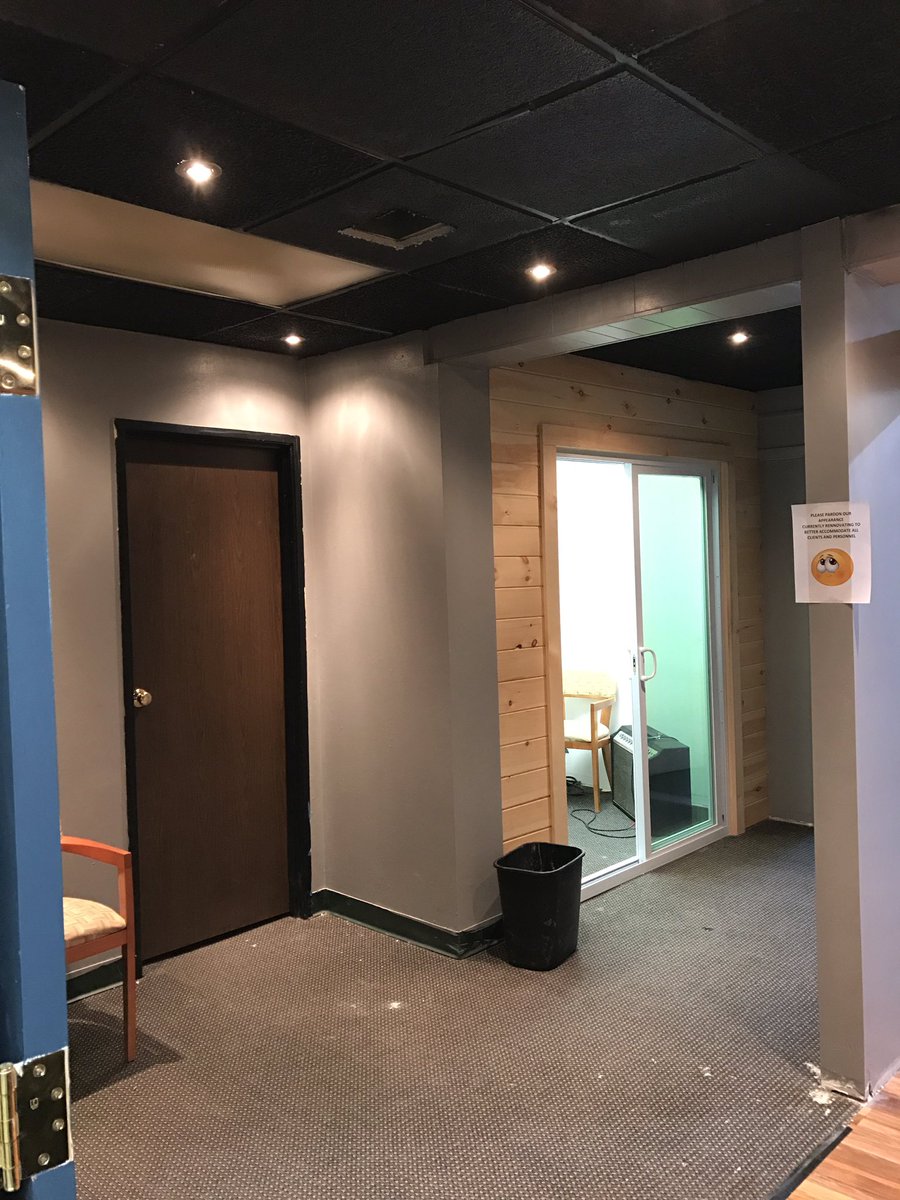 SoulSearchRec's tweet image. Our expanded waiting room is making progress!! Almost done 👏🏼🎶🎵 Stay tuned for the final makeover!! #construction #musicstudio #redesigned
