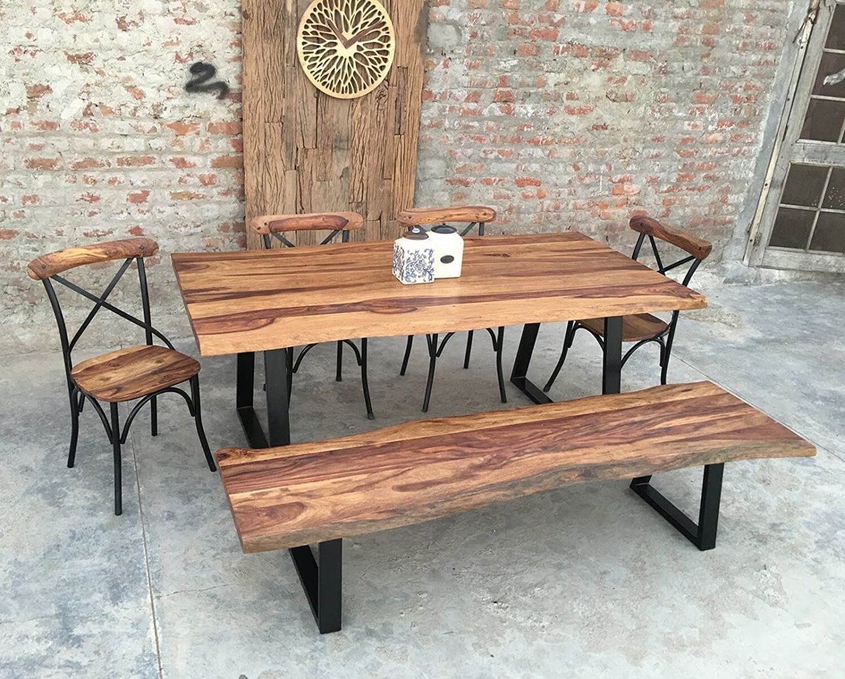 LiveEdge_'s tweet image. Summer Vibes ☀️
Live Edge outdoor furniture. I'm loving the Ice cooler, what a great idea! 

#LiveEdge #Outdoor #Furniture #Bespoke #Artisan