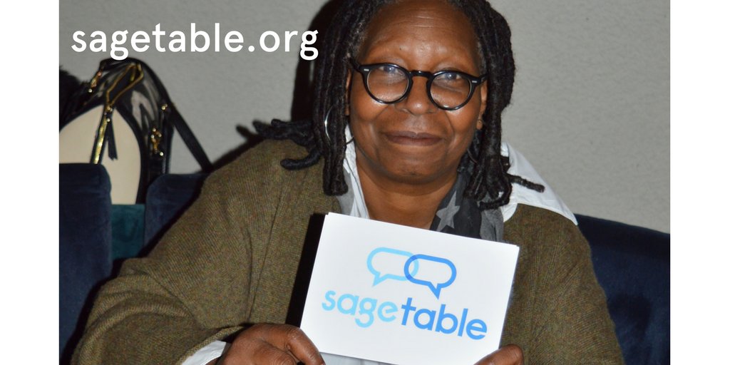 sageusa's tweet image. Hey @bevysmith, you know @WhoopiGoldberg just hosted a #SAGETable. It's all ages of #LGBTQ bonding over a meal. Will you host one?