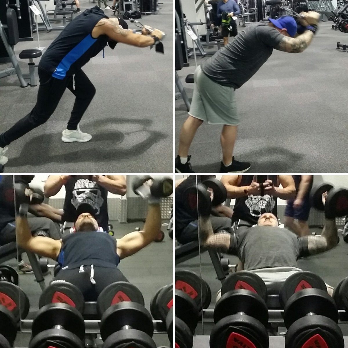 digitalunity's tweet photo. Bulk day 14: chest &amp; tri's 
Reflecting back to this mornings session. Another big superset and Dropset day. #chestday #gym #fitness https://t.co/pvkjacLohd