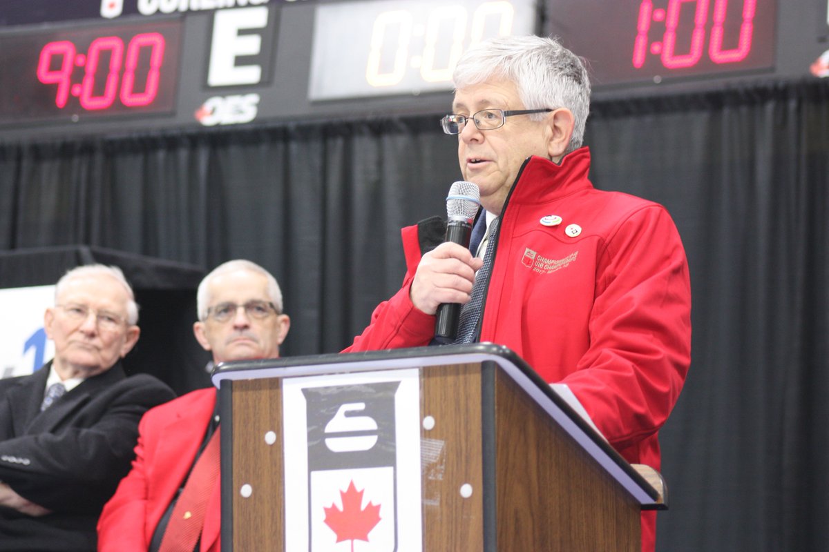 CurlingCanada's tweet photo. Scenes from this morning's inaugural Canadian U-18 Curling Championships opening ceremony! Which team will you be cheering on? #u18curling https://t.co/giVNXCb0np