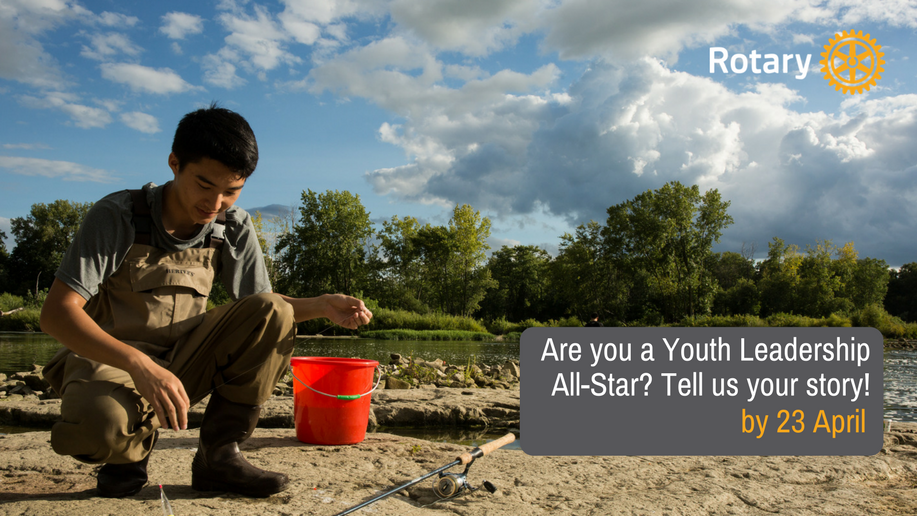 Rotary's tweet photo. May is #Rotary’s Youth Service Month and we are looking for Youth Leadership All-Stars! Share your story:  https://t.co/DjG5srambS https://t.co/AKtNgjuMU0