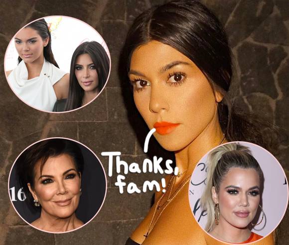 Kourtney Kardashian\s Loved Ones Flock To The Internet To Wish Her A Very Happy Birthday!  