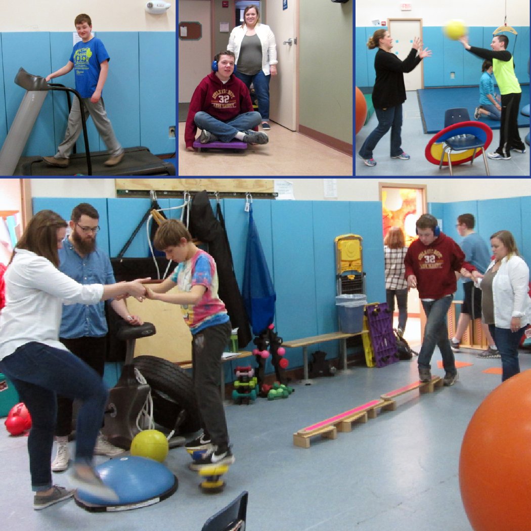 BirchtreeNH's tweet photo. Students at #BirchtreeNH enjoyed an obstacle course & other exercise last week as part of our Fitness Challenge for #AutismAwarenessMonth. https://t.co/qohQDN77Wr