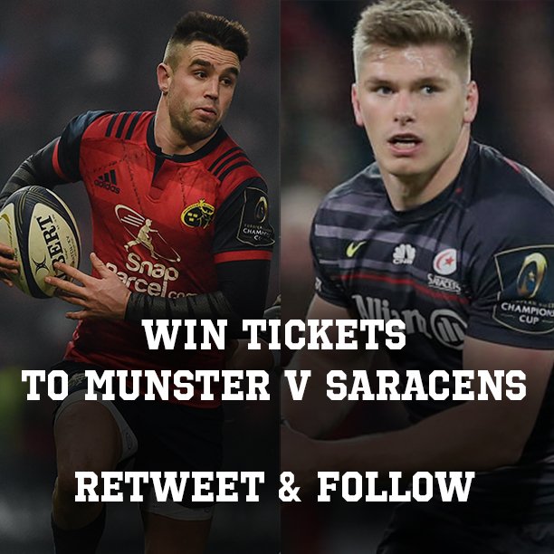 BeWarmers's tweet image. 🏉COMPETITION TIME 🏉

WIN tickets to #MUNvSAR

Simply Retweet &amp;amp; Follow Us

#Goodluck 🔴⚫️