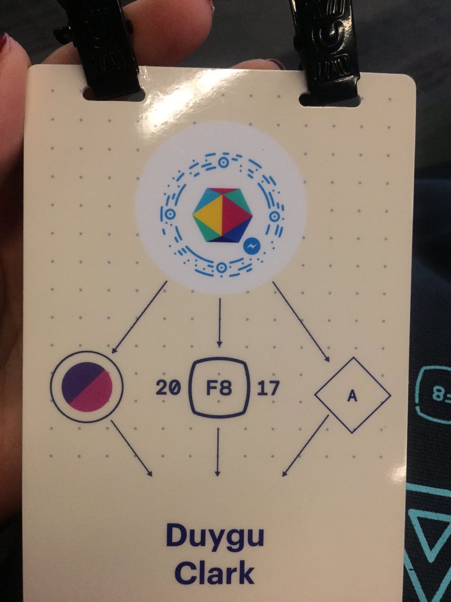 DuyguOClark's tweet image. Delighted to be invited to the Facebook F8 Conference - a ton of updates and news #fbf8