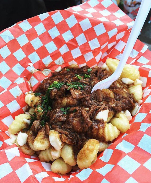 Ossobuco gnocchi poutine from <a href="/FrankieFett13/">Frankie Fettuccine</a> need we say more?? 🧀🍝#SewHungry2017