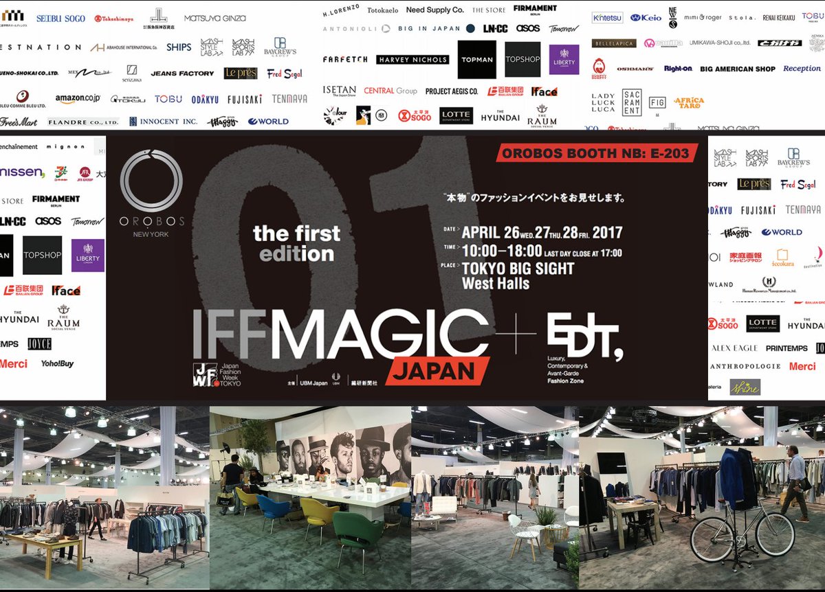 orobosnyc's tweet photo. Orobos will be at the JAPAN IFFmagic_at the Tokyobigshight in JAPAN - located on west halls/ Booth #E-203.
.
.
#Japan#Tokyo#NY#fashion https://t.co/rxwnolHbKI