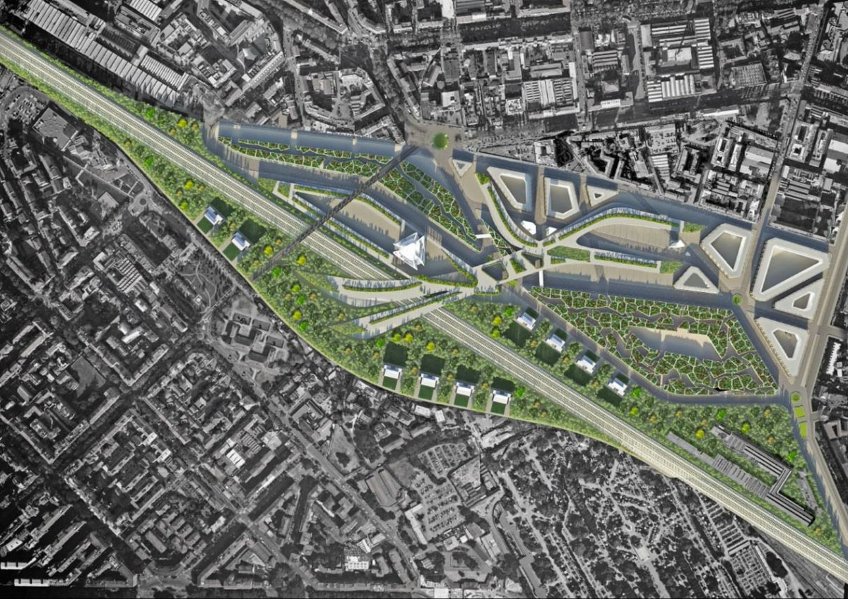 Erbacci's tweet image. @BenthemCrouwel   MASTERPLAN EX SCALO FARINI MILANO   Ing. Arch. Luigi Erbacci   + 39 335 8471225    luigi.erbacci@ymail.com