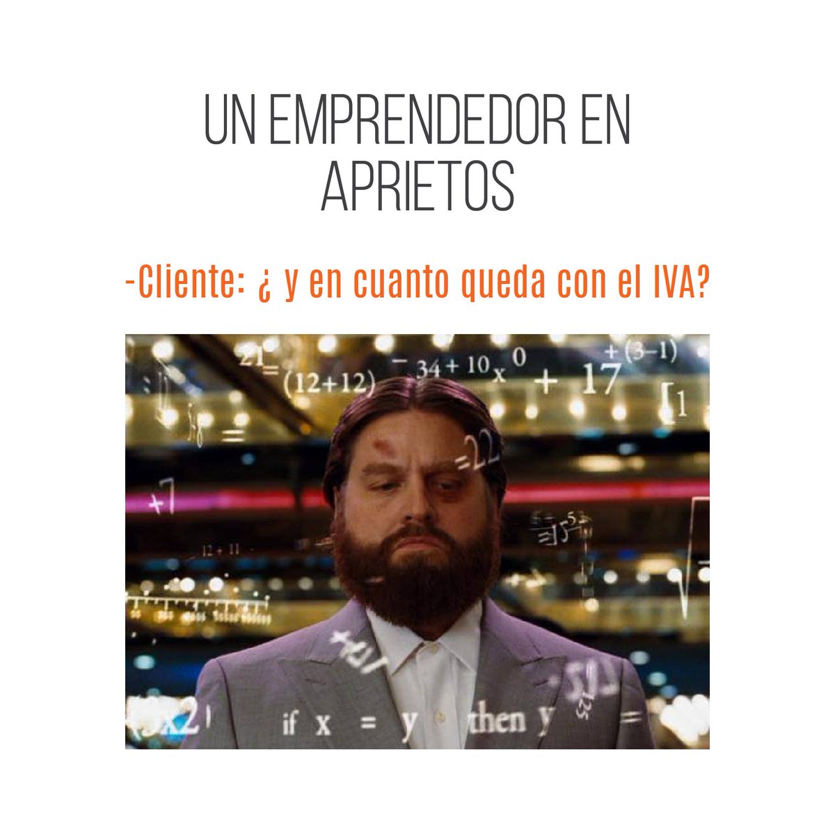 DyMarketing's tweet photo. Dame 5 minuticos... Houston, tenemos un #problema #IVA https://t.co/8cbZFoFuNO