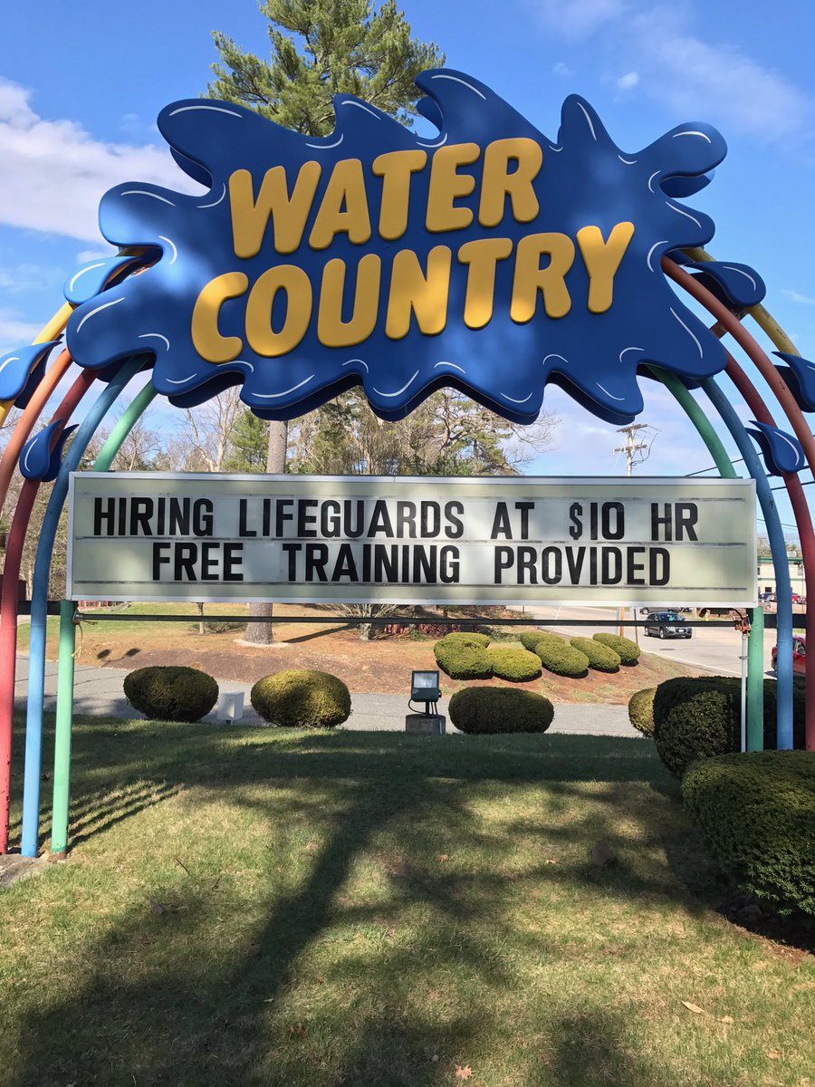 WCLifeguards's tweet photo. Looking for a summer job!? Become a lifeguard at Water Country! Spend your summer working outside and meeting great people! Apply online! https://t.co/FWYMLhfhR2