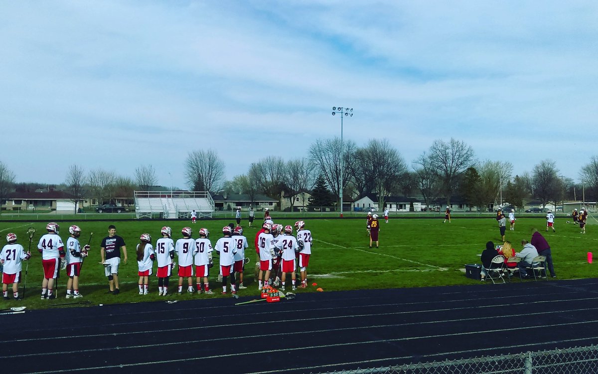 toplaxmichigan's tweet photo. Recruiting at the #AnchorBay vs. #WarrenMott #lacrosse game. #MacombCountyLax https://t.co/hDO8Q3BEZy