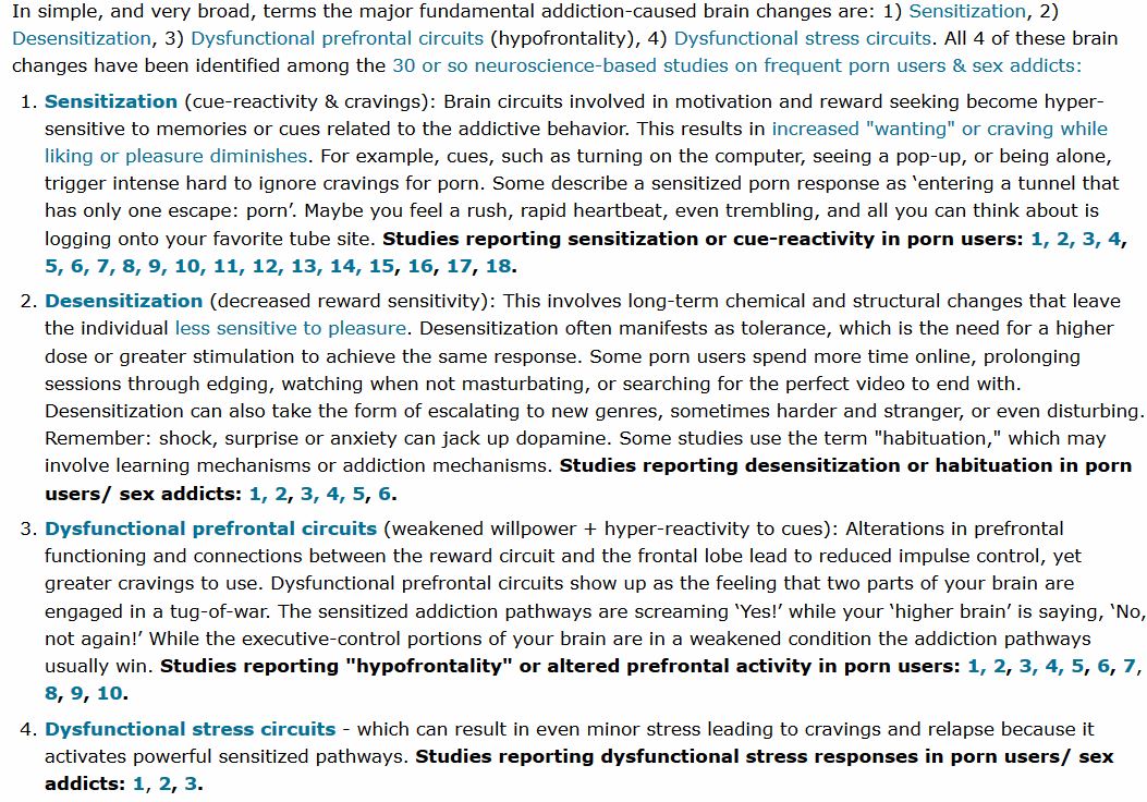 YourBrainOnPorn's tweet photo. 33 neurological studies (and 11 reviews of the literature) support porn/sex addiction model: https://t.co/yHMyEqj6OJ No studies falsify it. https://t.co/BtNadRcgDF