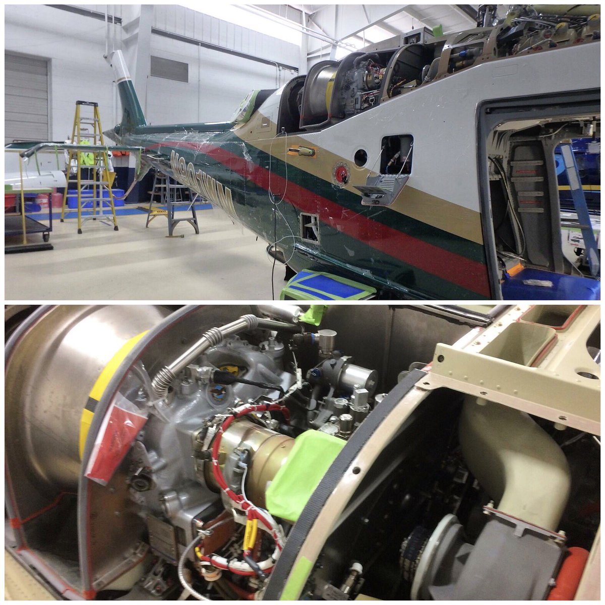 LifeFlightMaine's tweet photo. ...allow the aircraft to get to patients in need at an average speed of 165 miles per hour. #thirdbird #mainesnewhelicopter https://t.co/zgpmnE0A6S