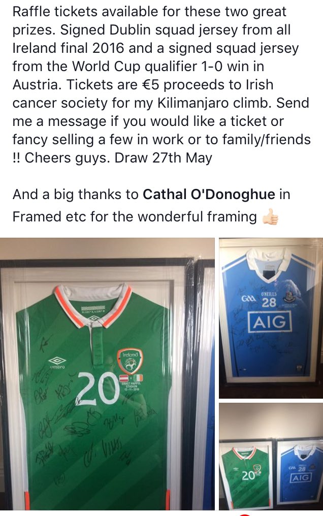 mickgaa's tweet image. @Hill16Army @HSdublin @ReservoirDubs @RTowersTracker @roundtowers dm for tickets (€5)please retweet! @IrishCancerSoc raffle 27th May
