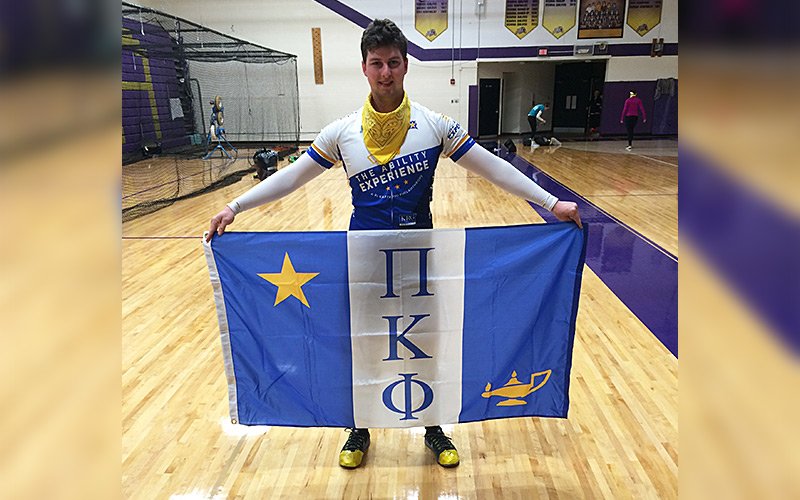 PiKappaPhi's tweet photo. Nicholas Taylor, @BGPiKapp biked 180 miles &amp; raised nearly $1,000 for the Children's Miracle Network of Toledo: https://t.co/ANsX9n0lSw https://t.co/fr7xS7Oy0U