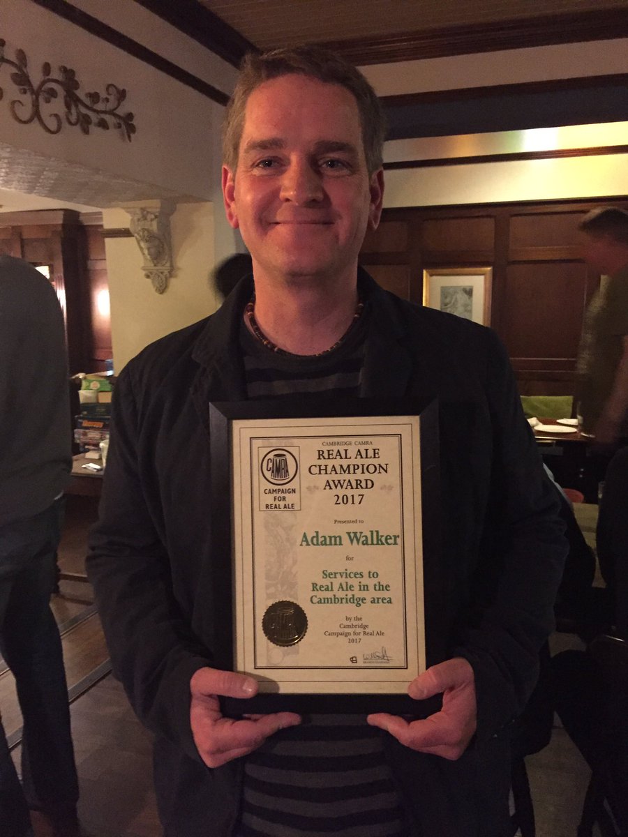 Beer_Talk's tweet photo. Congratulations to @pintsandpubs for winning the Real Ale Champion Award in the Cambridge CAMRA Pub of the Year awards! :) https://t.co/YTC0hvB2dX