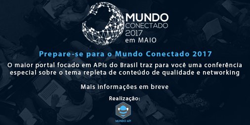 mundoapi's tweet image. Participe do maior evento sobre APIs do ano e faça parte de um mundo inovador. #api #mundoapi 
Fique por dentro: mundoconectado2017.com.br
