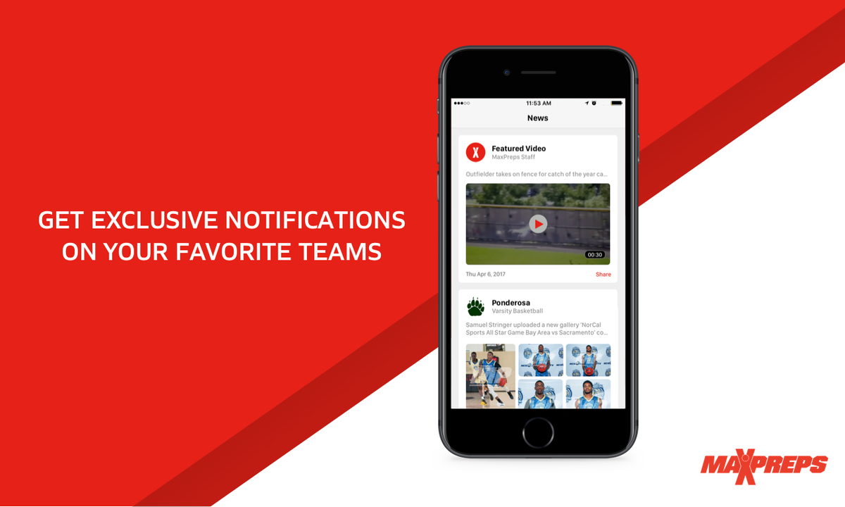 MaxPreps's tweet image. Follow all the latest updates around YOUR favorite HS teams!

Already a MP App user? Check out the fresh look

📲: t.maxpreps.com/2oJEiDX