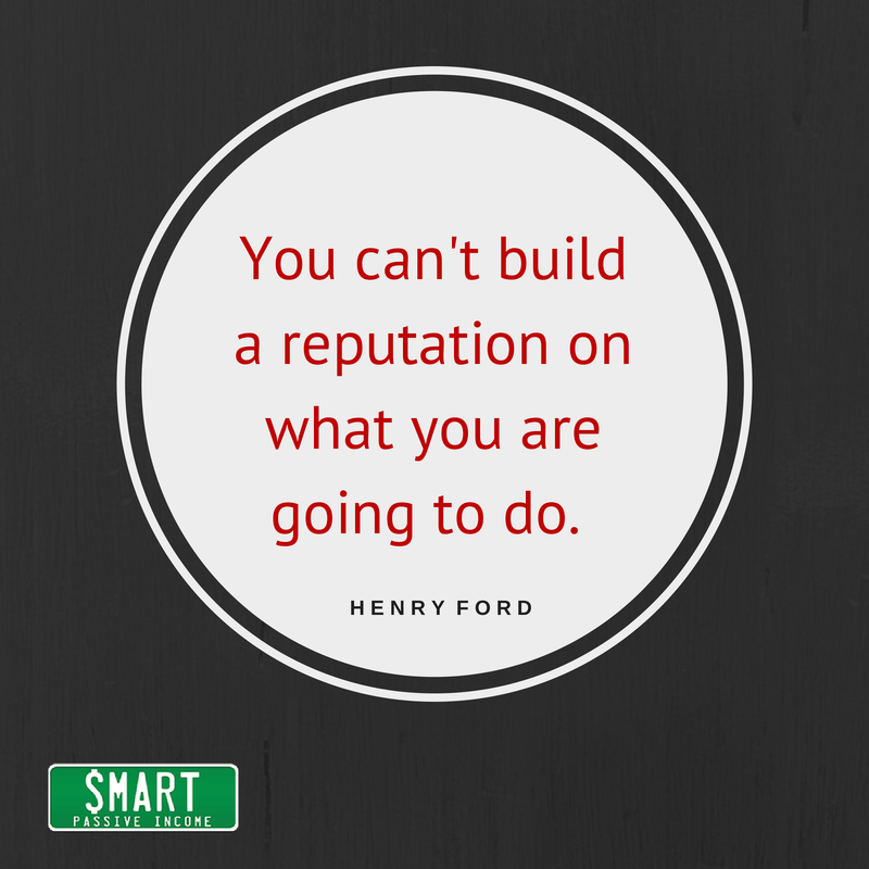 PatFlynn's tweet photo. "You can't build a reputation on what you are going to do." -Henry Ford https://t.co/fRAk0d8RqY
