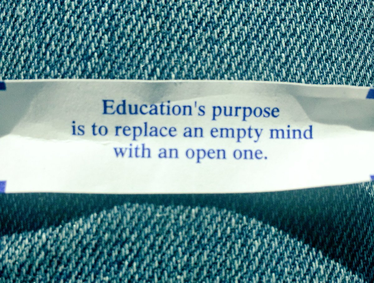Alright fortune cookie, I see you. #Wisdom