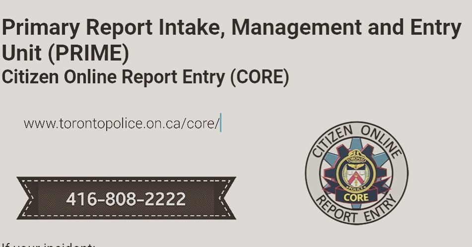 DrummondTPS's tweet image. PRIME is where it's at! At the CORE of filing a report! Check us out- #reportonline. Save time and increasing convenience! Cc @PRIMESGT