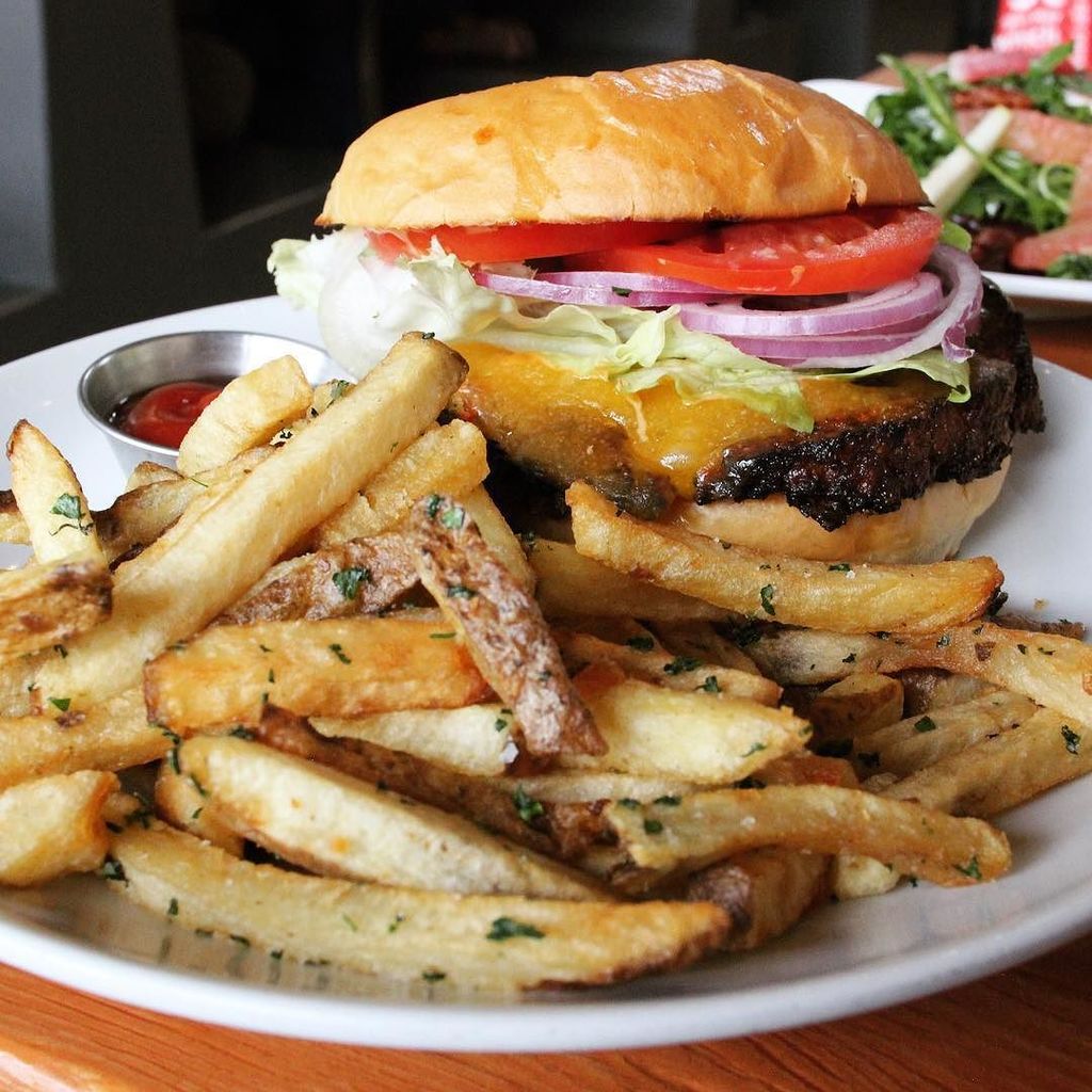 SunsetBrewCo's tweet image. New menu item! Our Veggie Burger will not disappoint…even if you’re a meat eater.