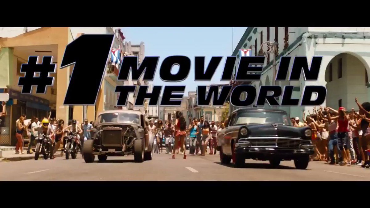 F9 on Twitter "It’s official. F8 is the number one movie in the