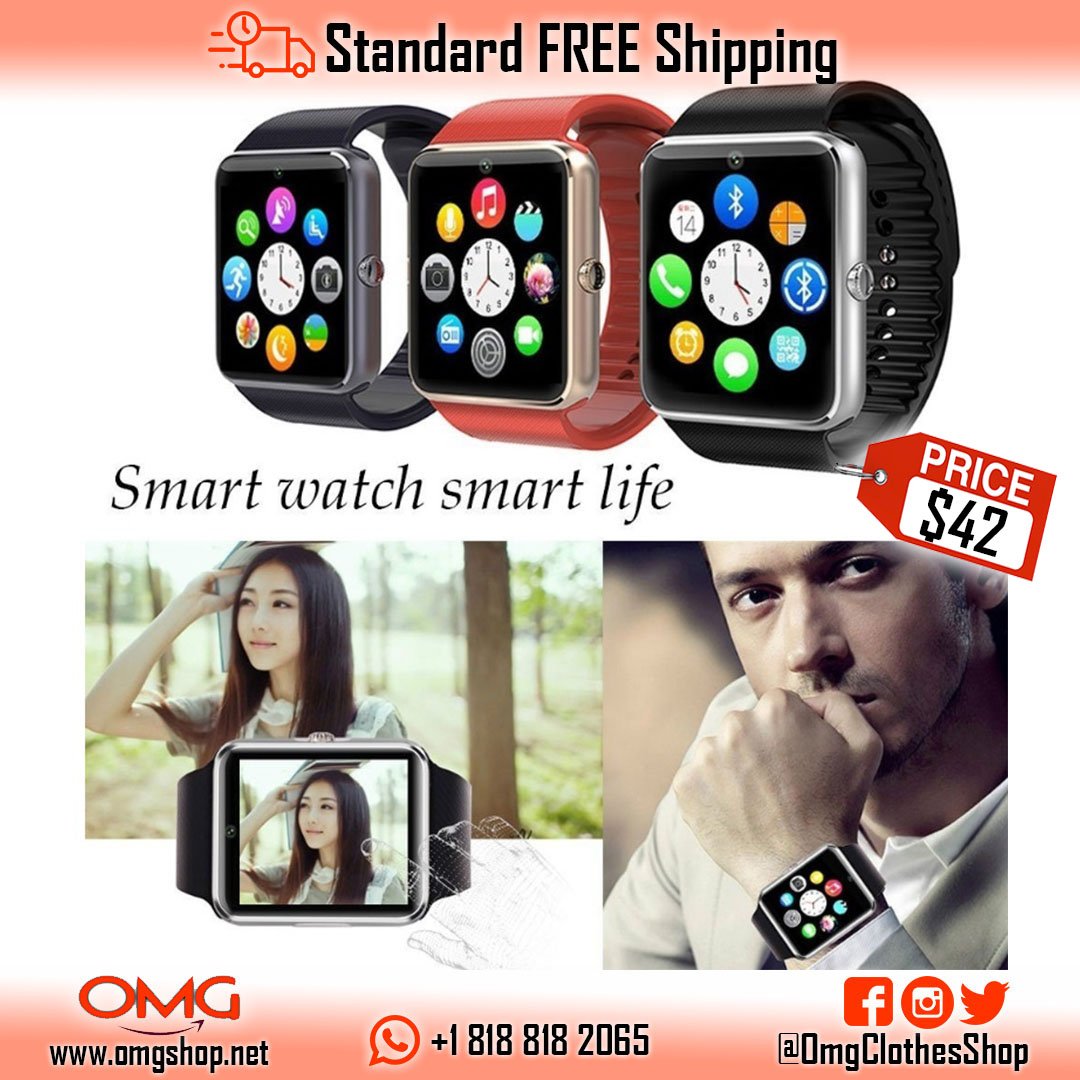 OmgClothesShop's tweet photo. Smart Watch, Smart Life.
Soon you can buy online at our website: https://t.co/wewvTu9UuO
Contact us on WhatsApp: +1 818 818 2065 https://t.co/PRloRXkAJq