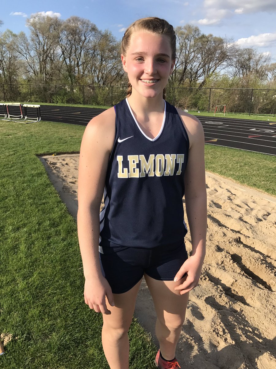Congrats Morgan New School Record in Long Jump 17' 4" #neversettle #workhard