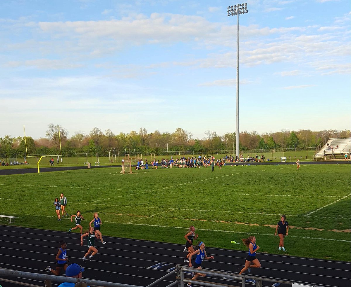 The track team is in action tonight vs Coffman.  Best of luck to all of our athletes!  #CATS