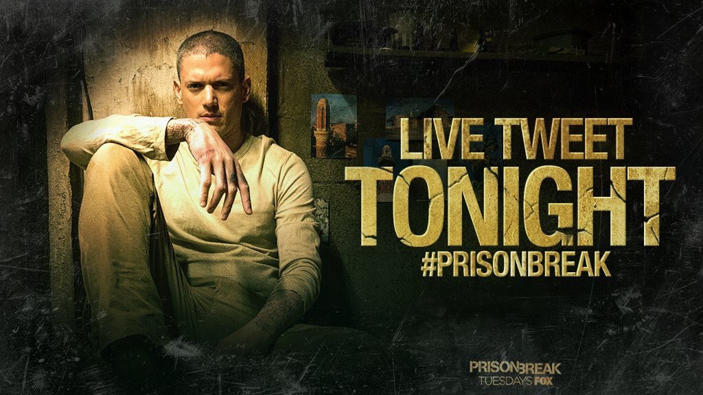 siteprisonbreak's tweet image. Animado com Prison Break esta noite? Junte-se conosco as 23h utilizando as tags #PrisonBreak #PrisonBreakNaFOX