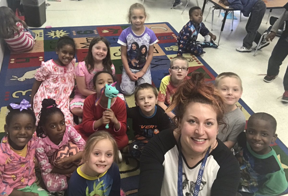 MrsClements1st's tweet image. Pajama day