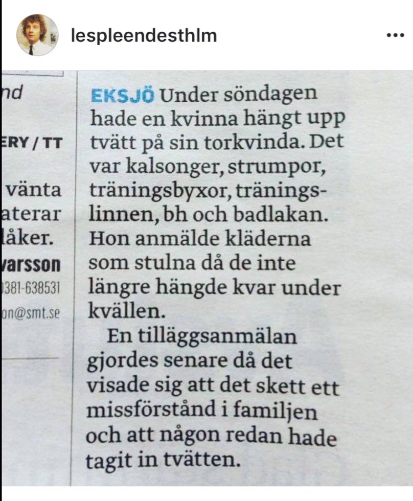 robertperlskog's tweet photo. Man måste älska lokalpress. Oreserverat. Ibland smäller det till under polisringningen https://t.co/v0lDUlfeOo