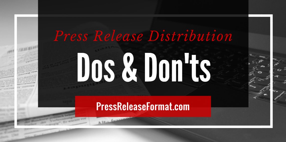 PRFormat's tweet image. Press Release Distribution Dos &amp;amp; Don'ts -- Avoid these common mistakes. pressreleaseformat.com/press-release-…