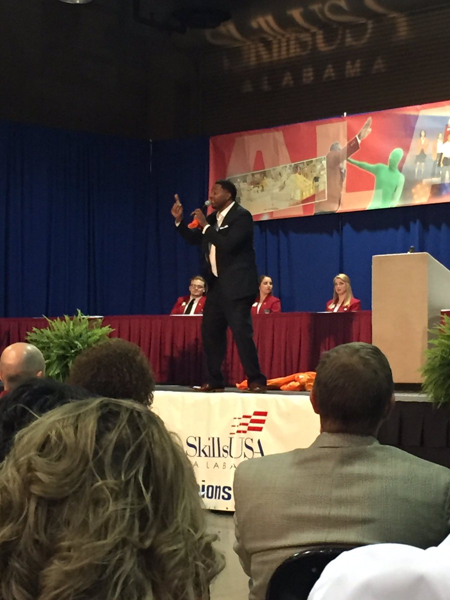 CofieldRuss's tweet photo. @PVHigh competitors, you are @SkillsUSA_AL Conference to learn a life skill. #wearepvhs #jefcoed #gobuildal https://t.co/LcNBqSWtVx