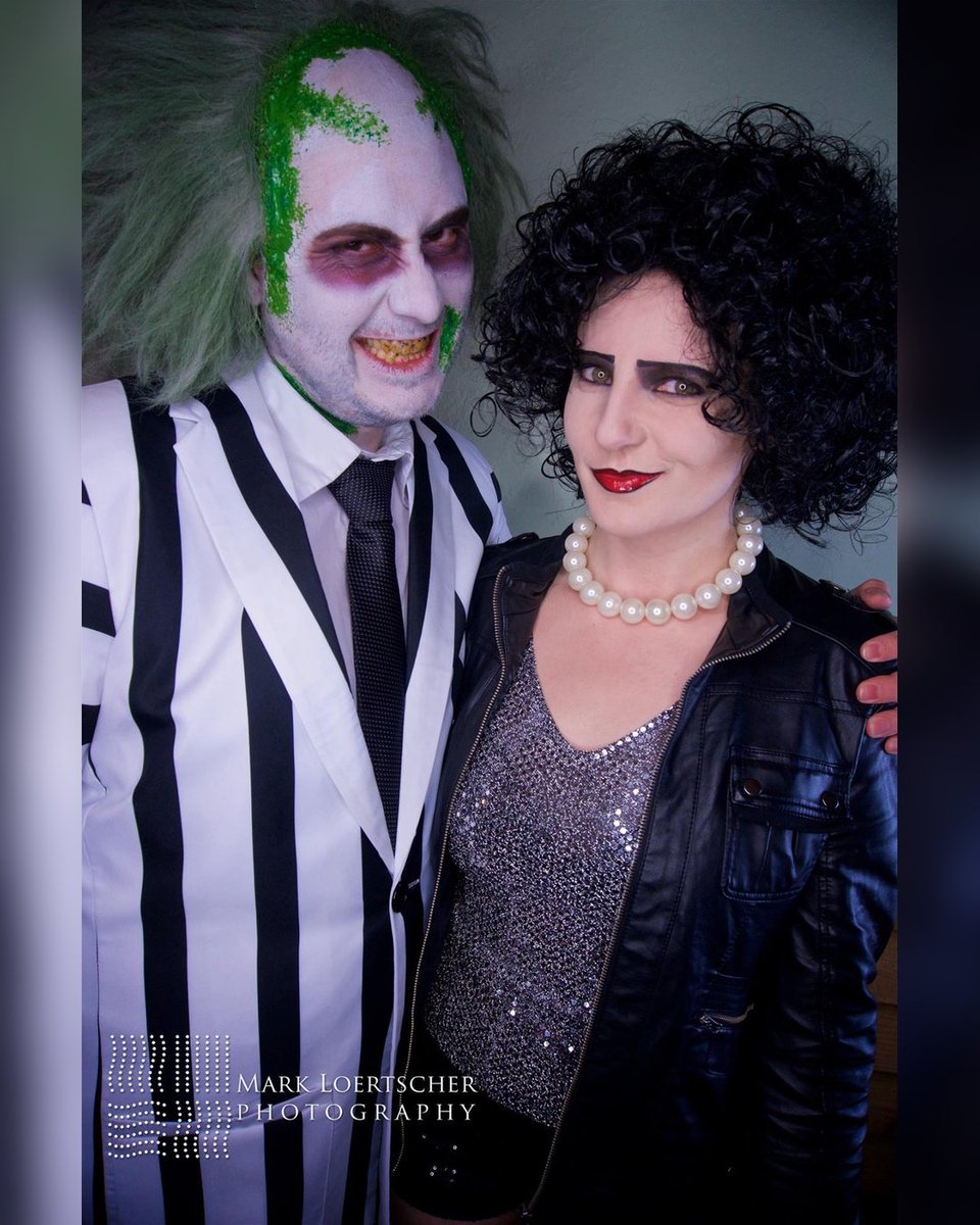 A dynamic duo worth dying for for?You betcha!
📸: <a href="/Ectogammot/">Mark Loertscher</a>
#rhps #beetlejuice #drfranknfurter #cosplay #cosplaycouple #rockyhorror #horror