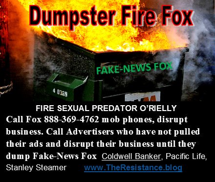 ogkeyser's tweet photo. FIRE SEX PREDATOR O’REILLY
#DropFox #DumpFoxNews #TheResistance #Trumpleaks #Maddow #HuffPostUnion #BlackLivesMatter https://t.co/plQPz7VA2Q https://t.co/q6Z0kb1xb2
