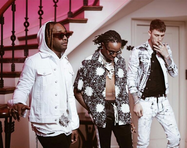 😈🔥 on Twitter "BTS of TrapParis 💥 MGK machinegunkelly