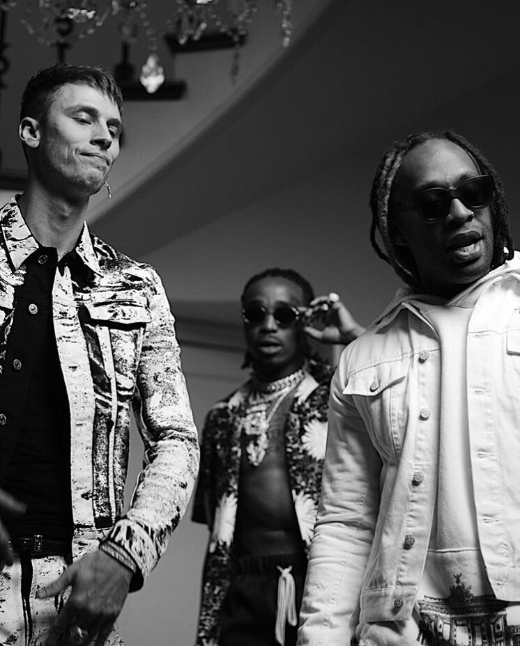 😈🔥 on Twitter "BTS of TrapParis 💥 MGK machinegunkelly