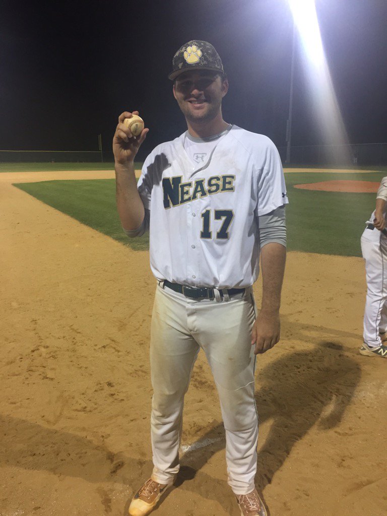 NeaseAthletics's tweet photo. Nease beats Pedro 8-3 tonight! Leighton Alley gets his 21st win of his career and now holds the record at Nease!! https://t.co/yLbZmESsPS