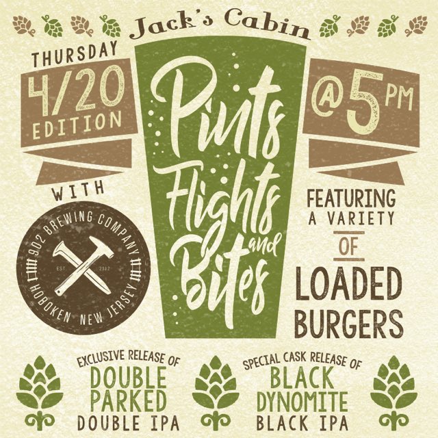 liverbashers's tweet photo. Who's down to join us this Thursday to the start the weekend right?!
#Beer #CraftBeer #902Brewing #JacksCabin  #newjersey #hoboken #jersey https://t.co/lTkIxwzXfc