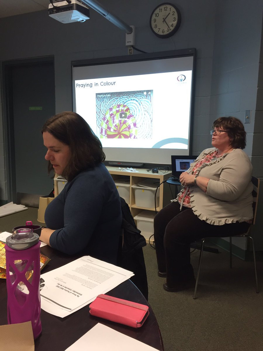 GreenBlueKG's tweet photo. K-2 transition team highlights: praying in colour, using visuals to help support Ss social learning @MAColeman_Can https://t.co/PNmzkG8Jzp