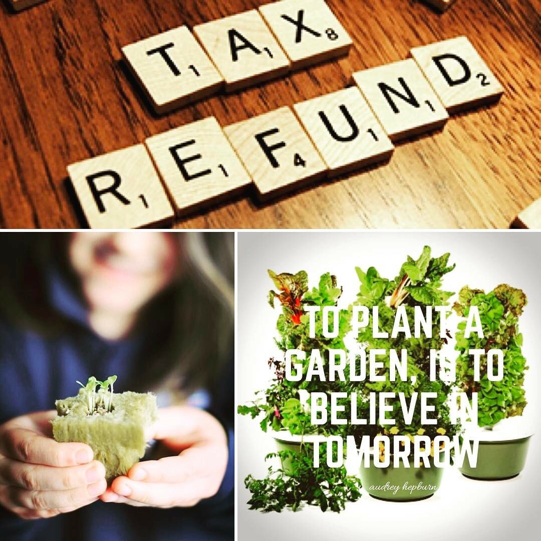 maryanderle's tweet photo. Who else is looking forward to their tax refund? If you can't figure out what to do with it, consider adding a Tower Garden to your family! https://t.co/ETRHJ35Gb1