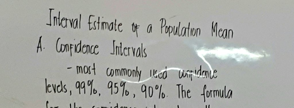 StellarAlyza's tweet image. All these high most commonly used confidence levels yet I still don&apos;t have the confidence to talk to you. 
#Stats &amp;amp; #Probab
#MathHugot 😂