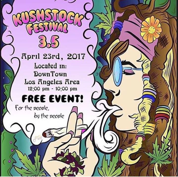 HawkFlight1130's tweet photo. This Saturday! #KushStock3point5 Bring Your Rec and ID for a exciting 420 celebration. #DTLA #HawkFlight #420 https://t.co/87IiHWi6i6