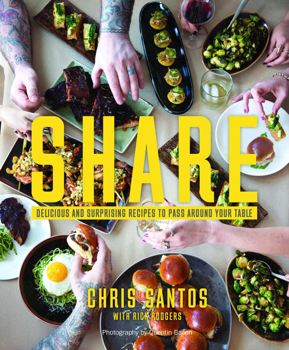 SantosCooks's tweet photo. Make sure to tune in to @HSN at 11pm TONIGHT and TOMORROW morning at 7am for a special offer on my cookbook, SHARE! 🍴#HSNcooks #HSNLive https://t.co/uXtcZPQZVo
