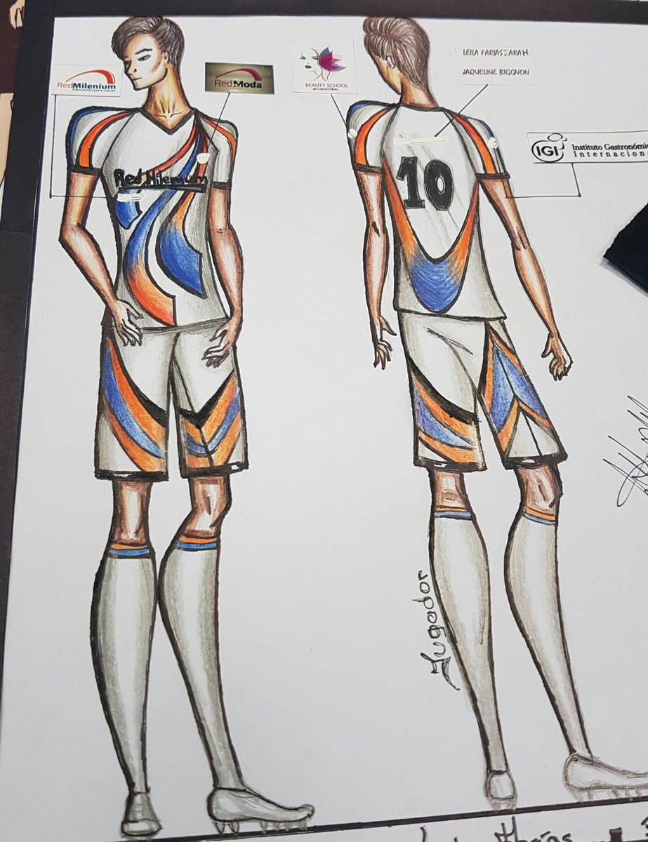 RMilenium's tweet photo. #IndumentariaDeportiva Se viene la camiseta oficial de Red Milenium mediante un concurso con alumnas #DiseñoDeIndumentaria #RedModa #Fútbol https://t.co/TpdKdZYoYy