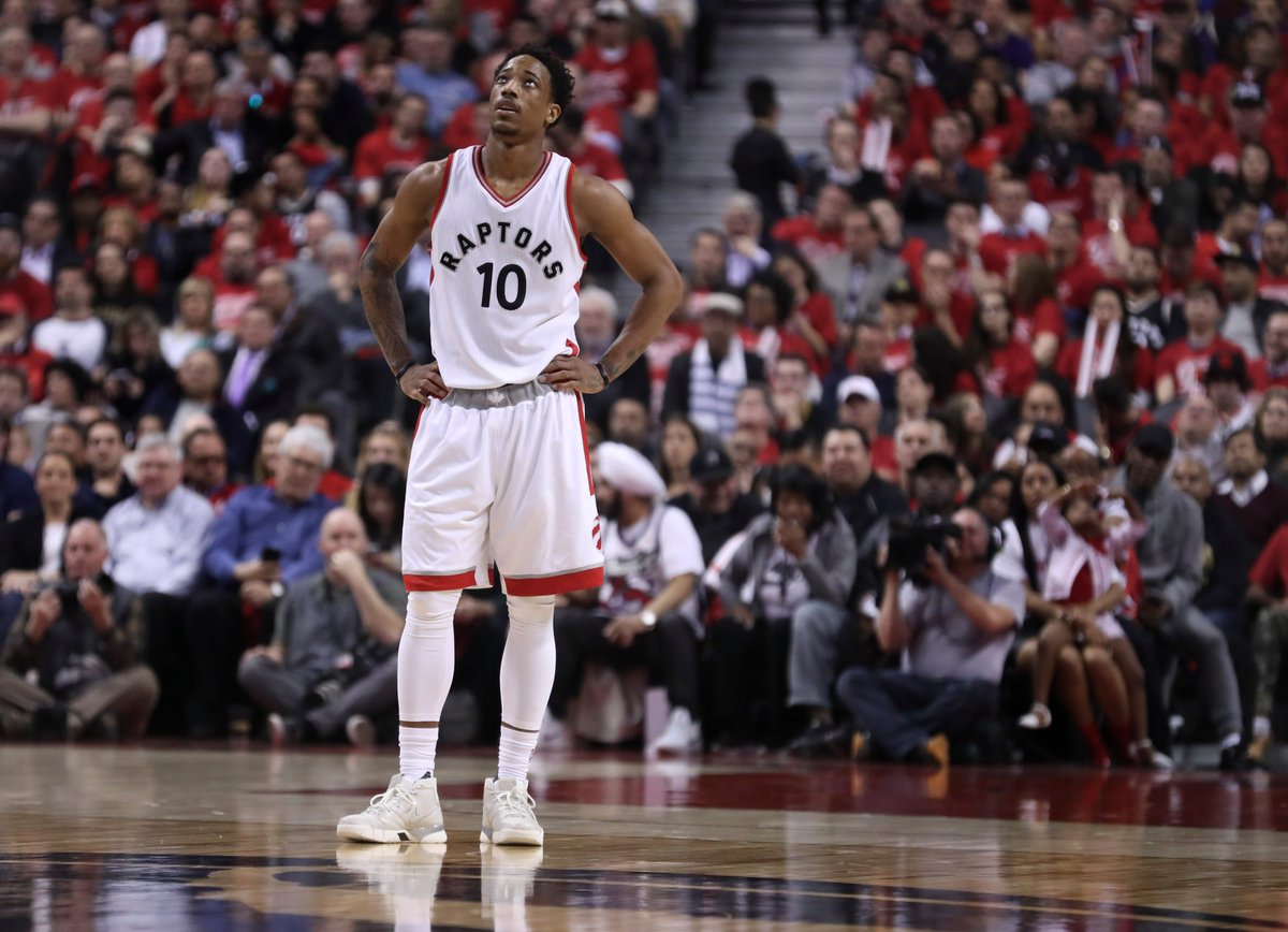 brkicks's tweet image. DeMar DeRozan in the Nike Zoom Kobe 1 &quot;Fade to Black&quot; tonight vs. Milwaukee #WeTheNorth